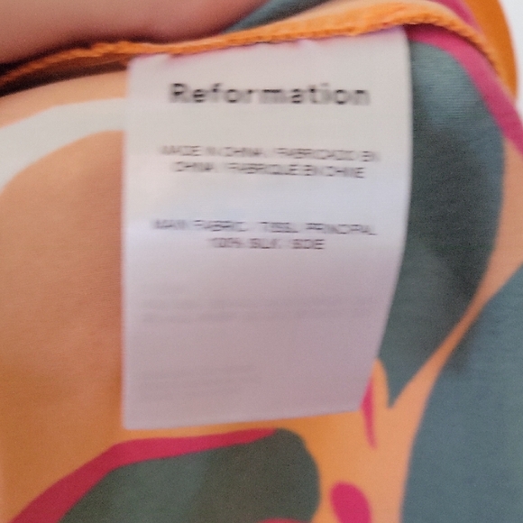 Floral Orange Two-Piece Set - Picture 5 of 6